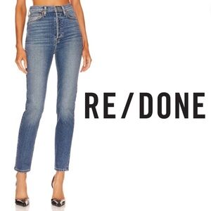 RE/DONE 90's Orginals Ultra High Rise Skinny - Western Blue - Size 26